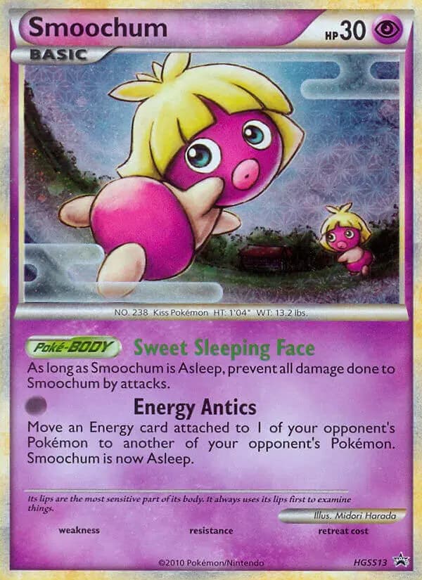 Smoochum — HGSS Black Star Promos, Common