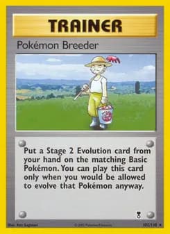 Pokémon Breeder — Legendary Collection — Rare