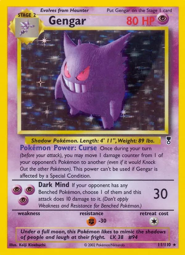 Gengar — Legendary Collection, Rare