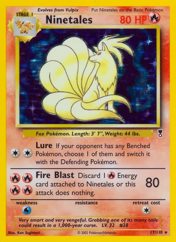 Ninetales — Legendary Collection, Rare