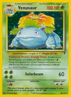 Venusaur — Legendary Collection — Rare