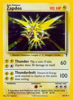 Zapdos — Legendary Collection — Rare