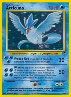 Articuno — Legendary Collection — Rare