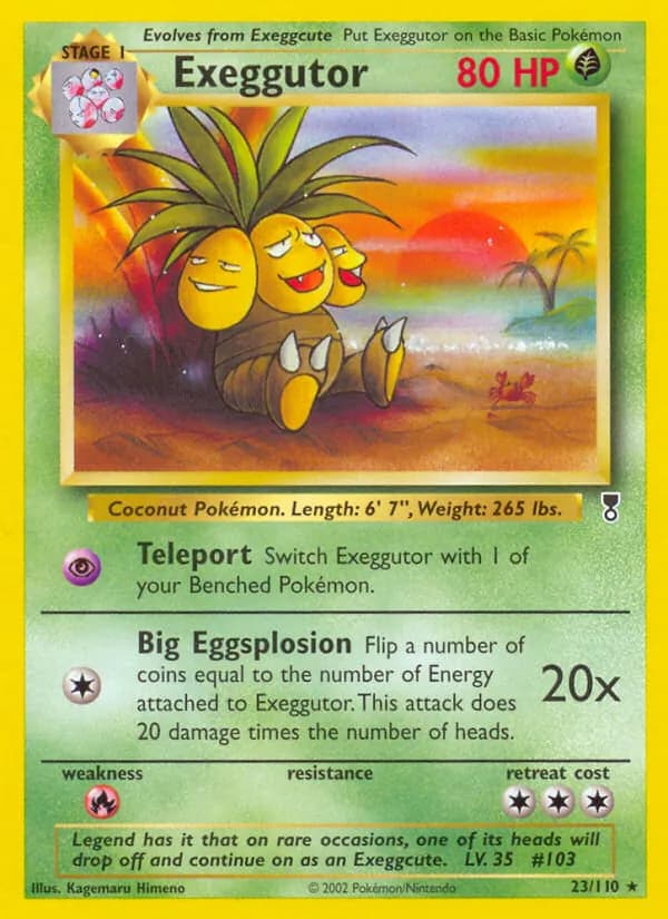 Exeggutor — Legendary Collection, Rare