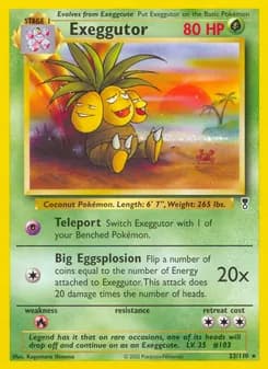 Exeggutor — Legendary Collection — Rare