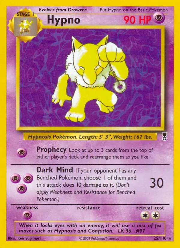 Hypno — Legendary Collection, Rare