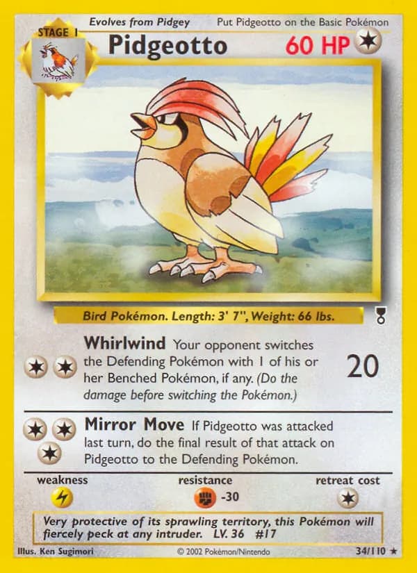 Pidgeotto — Legendary Collection, Rare