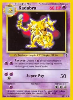 Kadabra — Legendary Collection — Uncommon