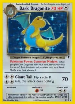 Dark Dragonite — Legendary Collection — Rare