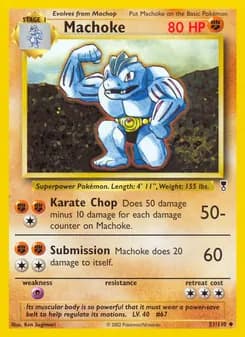 Machoke — Legendary Collection — Uncommon