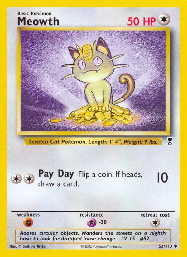Meowth — Legendary Collection, Uncommon