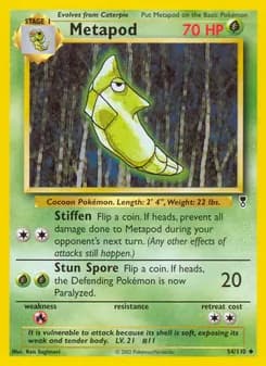 Metapod — Legendary Collection — Uncommon