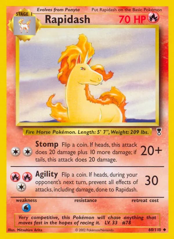 Rapidash — Legendary Collection, Uncommon