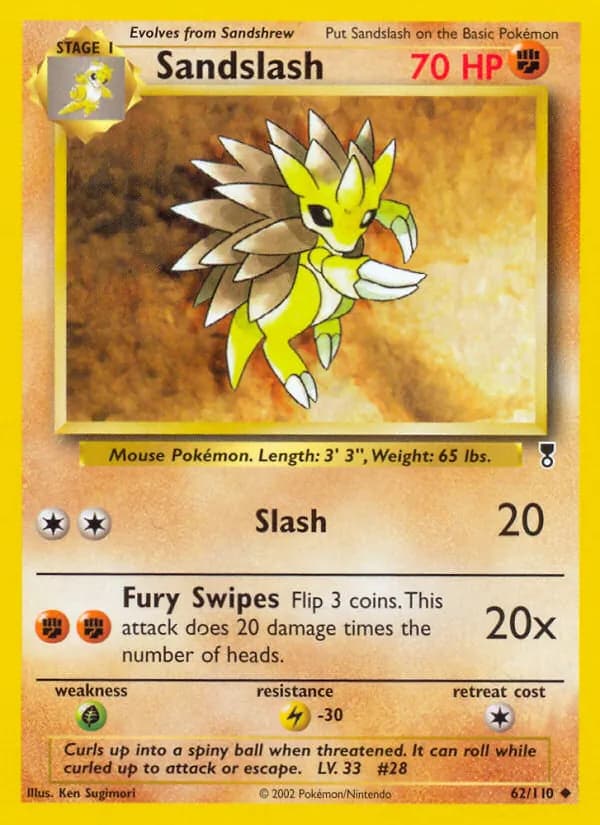 Sandslash — Legendary Collection, Uncommon