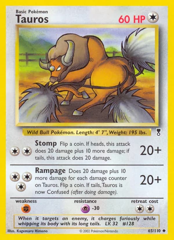 Tauros — Legendary Collection, Uncommon