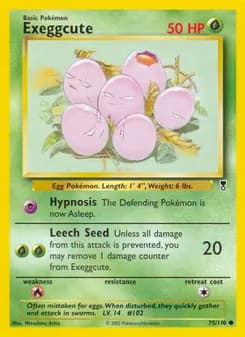 Exeggcute — Legendary Collection — Common