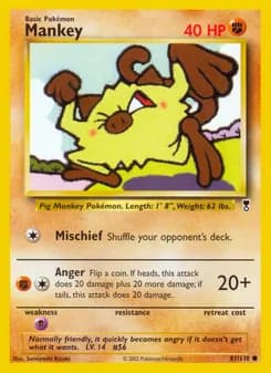Mankey — Legendary Collection — Common