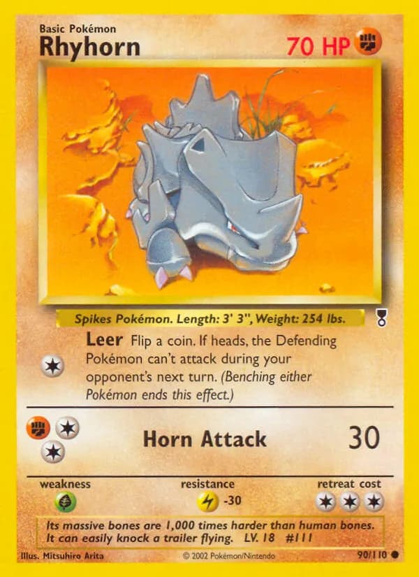 Rhyhorn — Legendary Collection, Common