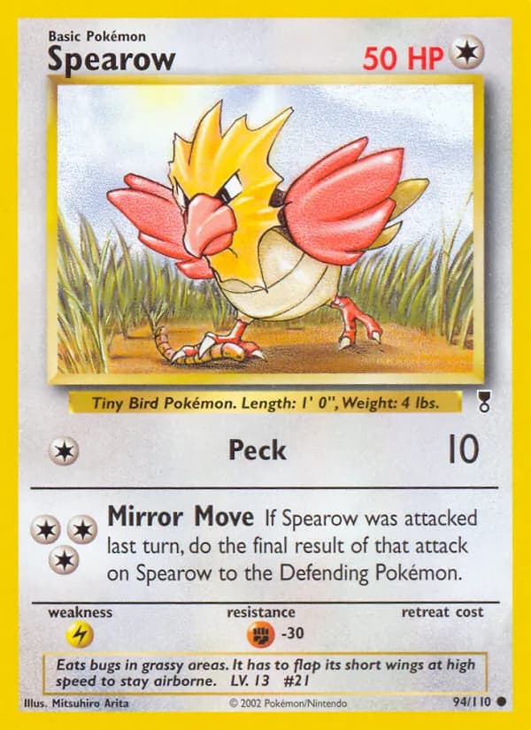 Spearow — Legendary Collection, Common
