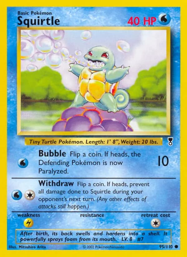 Squirtle — Legendary Collection, Common