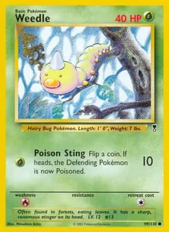 Weedle — Legendary Collection — Common