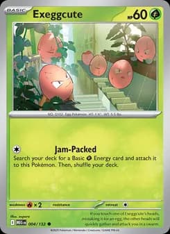 Exeggcute — Mega Evolution — Common