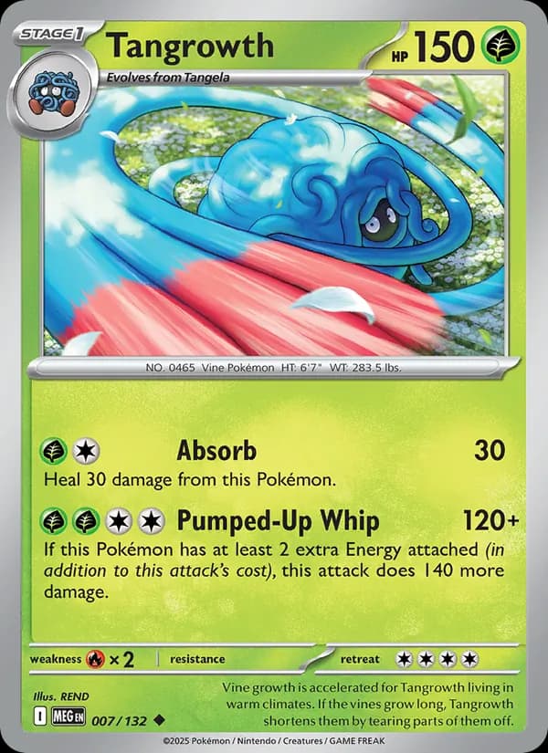 Tangrowth — Mega Evolution, Uncommon