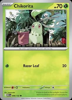 Chikorita — Mega Evolution — Common