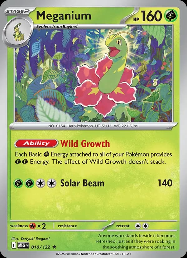Meganium — Mega Evolution, Rare