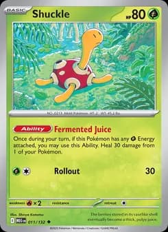 Shuckle — Mega Evolution — Uncommon