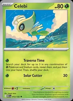 Celebi — Mega Evolution — Uncommon
