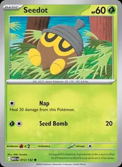 Seedot — Mega Evolution — Common