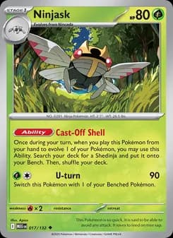 Ninjask — Mega Evolution — Uncommon