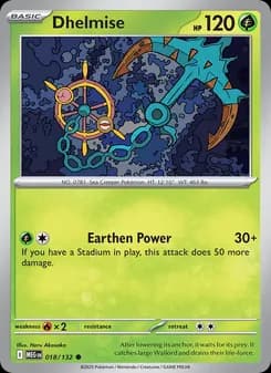 Dhelmise — Mega Evolution — Common