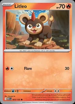 Litleo — Mega Evolution — Common