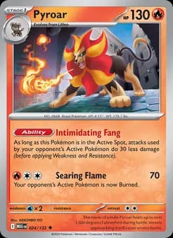 Pyroar — Mega Evolution — Uncommon