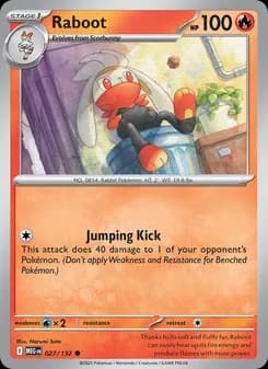 Raboot — Mega Evolution — Common