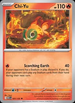 Chi-Yu — Mega Evolution — Uncommon