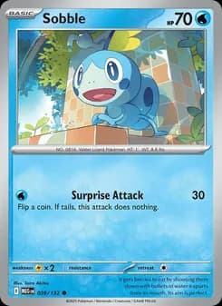 Sobble — Mega Evolution — Common
