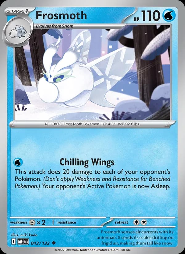 Frosmoth — Mega Evolution, Uncommon