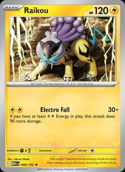 Raikou — Mega Evolution — Rare