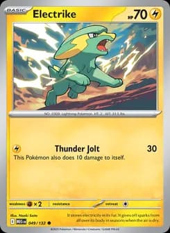 Electrike — Mega Evolution — Common