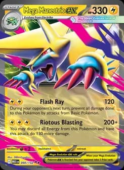 Mega Manectric ex — Mega Evolution — Double rare