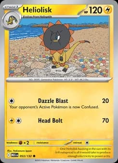 Heliolisk — Mega Evolution — Common