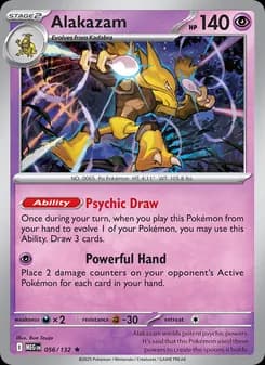 Alakazam — Mega Evolution — Rare