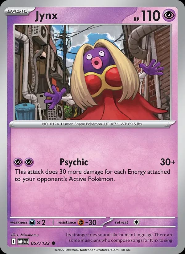 Jynx — Mega Evolution, Common