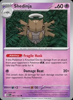 Shedinja — Mega Evolution — Uncommon