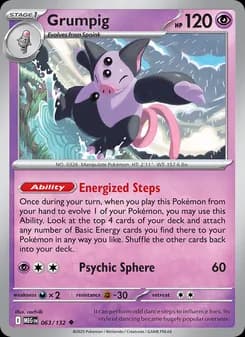 Grumpig — Mega Evolution — Uncommon