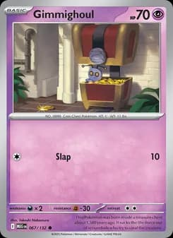 Gimmighoul — Mega Evolution — Common