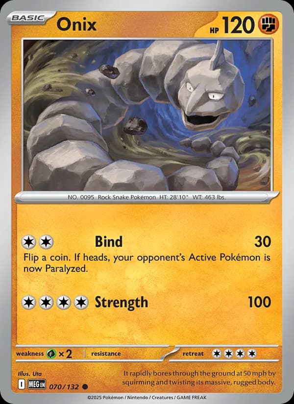 Onix — Mega Evolution, Common